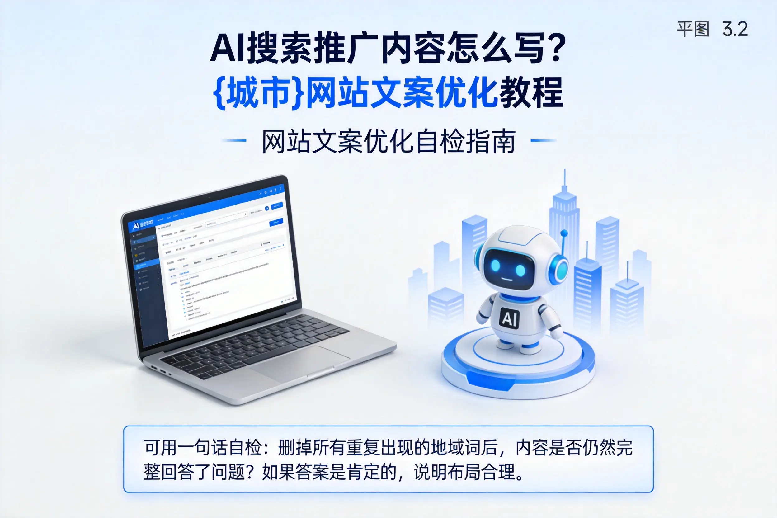 AI搜索推广内容怎么写?天津网站文案优化教程