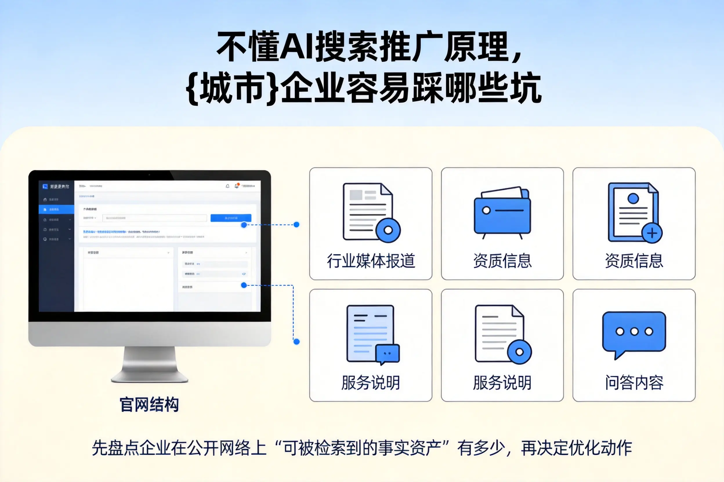 不懂AI搜索推广原理,天津企业容易踩哪些坑