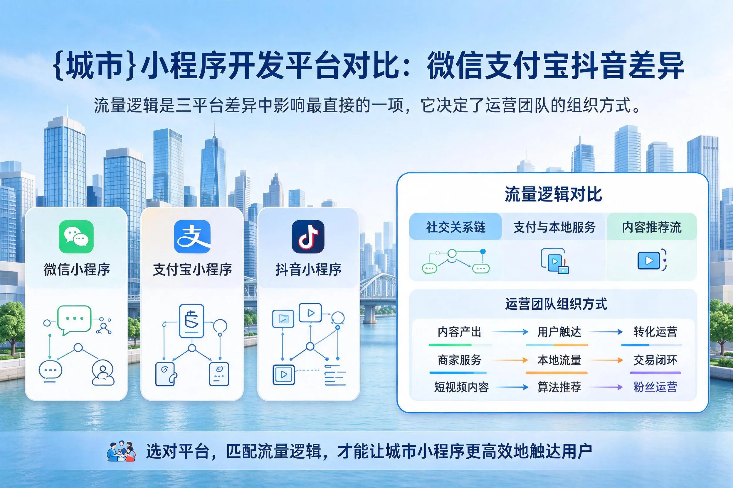 天津小程序开发平台对比：微信支付宝抖音差异